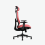 Ergonomic Chair, red, mesh, 43-54 cm