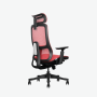 Ergonomic Chair, red, mesh, 43-54 cm