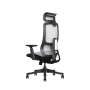 Ergonomic Chair, grey, mesh, 43-54 cm