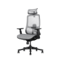 Ergonomic Chair, grey, mesh, 43-54 cm