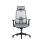 Ergonomic Chair, grey, mesh, 49-60 cm