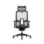 Ergonomic Chair, grey, mesh, 49-60 cm