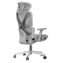 Bürostuhl ergonomisch "RELAX", mittelgrau, Sitzhöhe 45-55 cm