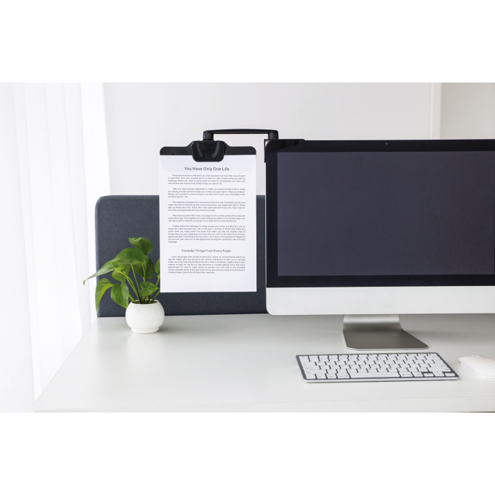 Porte-document pour écran d'ordinateur | ERGONOM-ISCH