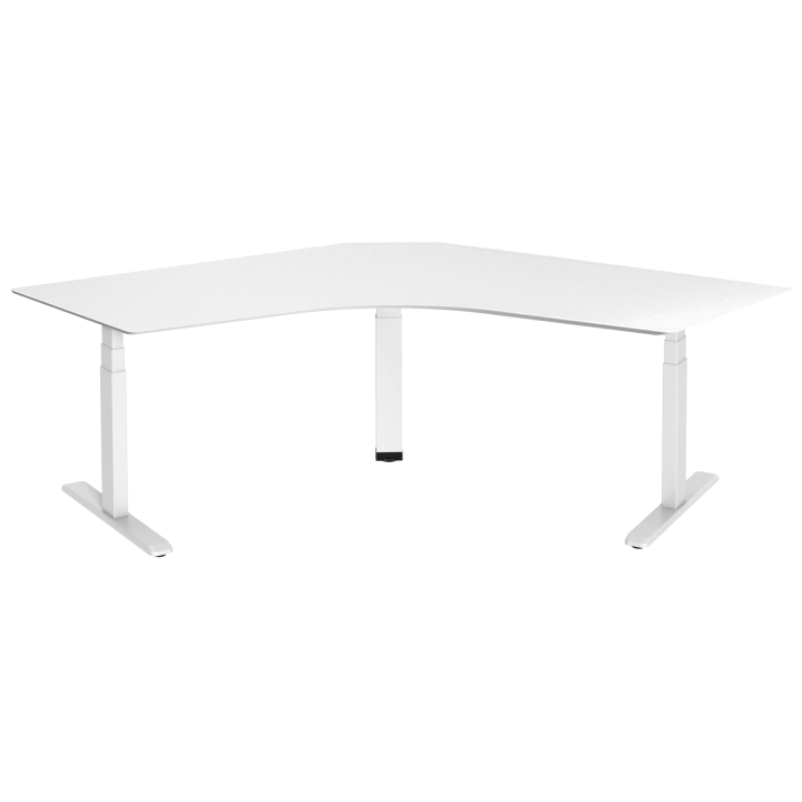 Bureau réglable en hauteur électrique assis-debout | Avec option de montage