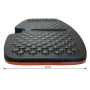 Balance board wood/rubber