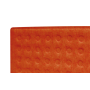 Trennwand 118x30cm orange für Schreibtisch