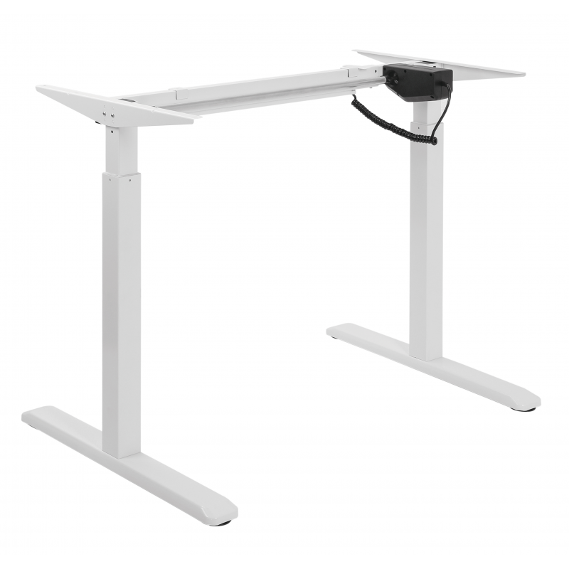 Electric heightadjustable desk with table top 180cm