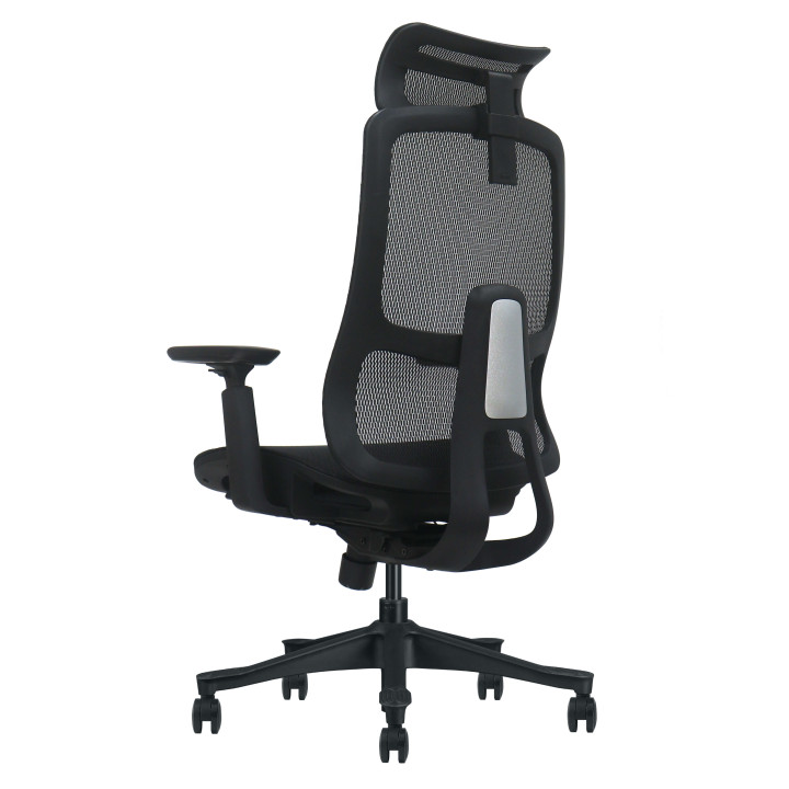 Ergonomic Chair, black, mesh, assembled