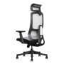 Ergonomic Chair, grey, mesh, assembled