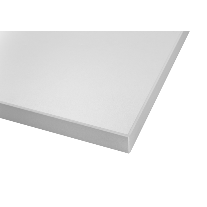 Plateaux de table blanc, profondeur 75 cm de large, disponible en 3 largeurs