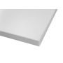 Plateaux de table blanc, profondeur 75 cm de large, disponible en 3 largeurs