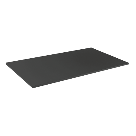 Black tabletop, 75 cm deep, available in 3 widhts