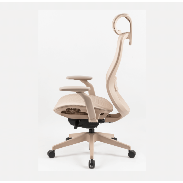 Stylish, full-colour coffee office chair with Italian Donati mechanism