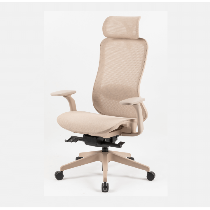 Stylish, full-colour coffee office chair with Italian Donati mechanism