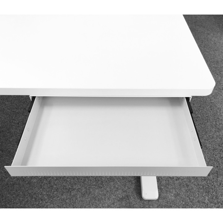 Pull-out drawer white/grey