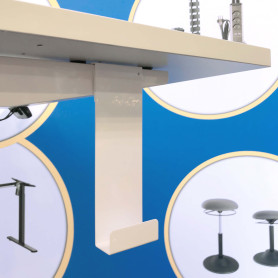 Hook for standing mat/bag