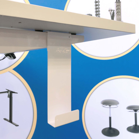 Hook for standing mat/bag