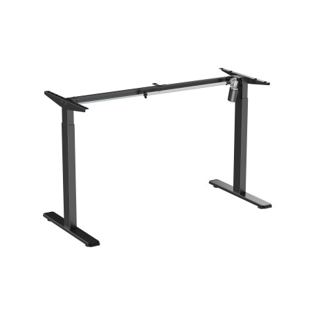Piètement réglable en hauteur 71-119 cm noir (sans dessus de table)