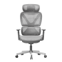 Sedia da ufficio "RELAX", grigio, altezza 50-60 cm, assemblata
