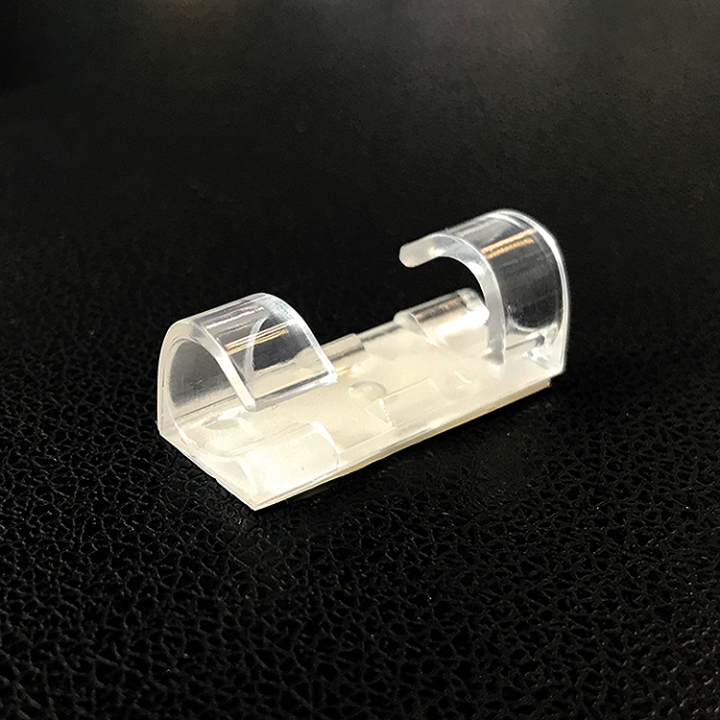Clip pour câble transparent