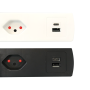 Power strip black or white