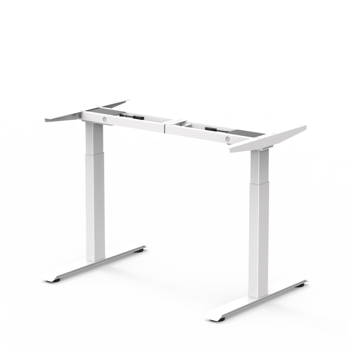 Bureau réglable en hauteur électrique sans dessus de table | Avec option de montage