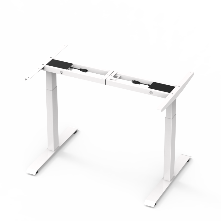 Bureau réglable en hauteur électrique sans dessus de table | Avec option de montage