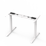 Piètement réglable blanc ou gris en hauteur 70-118 cm (sans dessus de table)