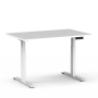Electric height-adjustable table frame (70-120 cm) white or black with tableplate
