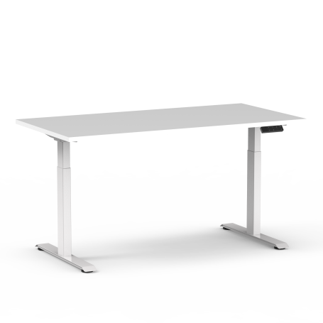 Höhenverstellbarer Schreibtisch (70-120 cm) mit Tischplatte DESK-07-K