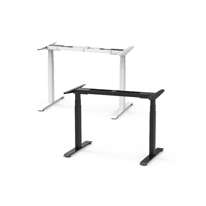 Bureau réglable en hauteur électrique sans dessus de table | Avec option de montage