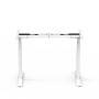 Electric height-adjustable table frame 60-125 cm SUVA complian white or black (without tableplate)