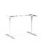 Höhenverstellbares Tischgestell (60-125 cm SUVA konform) weiss oder schwarz (ohne Tischplatte)