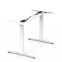 Höhenverstellbares Tischgestell (60-125 cm SUVA konform) weiss oder schwarz (ohne Tischplatte)