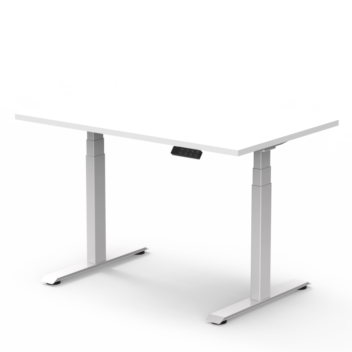 Bureau réglable en hauteur électrique sans dessus de table | Avec option de montage
