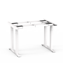 Extrem stabiles, höhenverstellbares Tischgestell (60-125 cm SUVA konform) weiss (ohne Tischplatte)