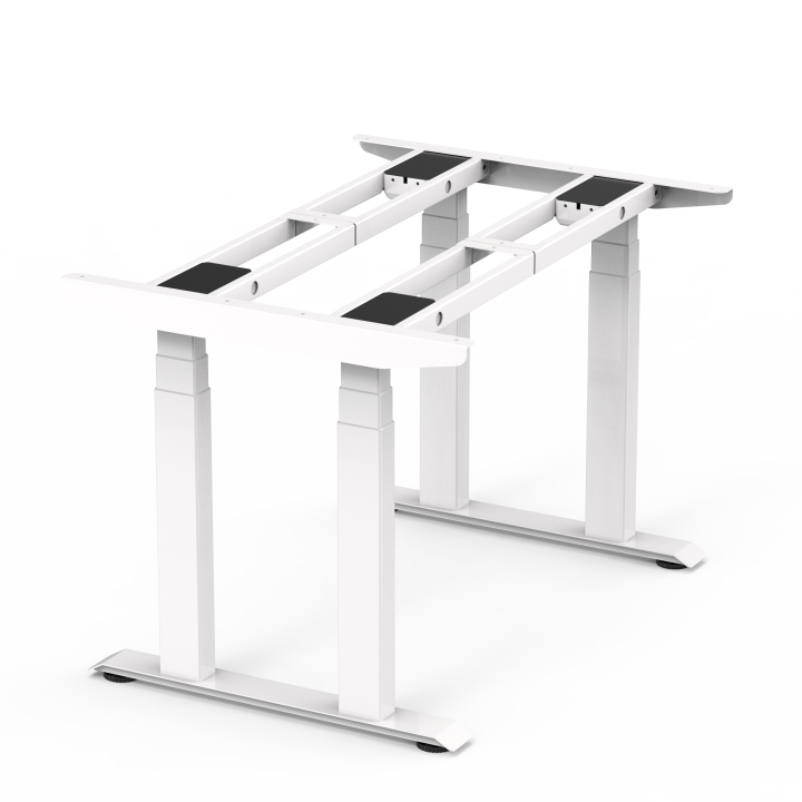 Bureau réglable en hauteur électrique sans dessus de table | Avec option de montage