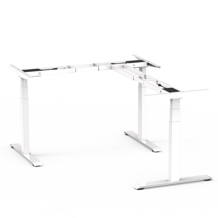 Bureau réglable en hauteur électrique sans dessus de table | Avec option de montage