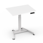 Bureau ergonomique électrique réglable en hauteur à batterie ultra-silencieux ergonom-isch ag, livré monté