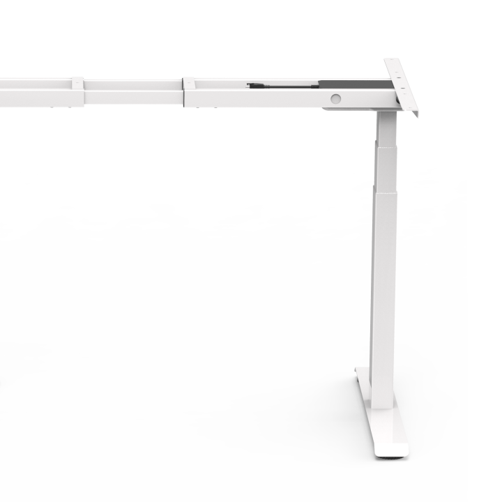 Bureau réglable en hauteur électrique sans dessus de table | Avec option de montage