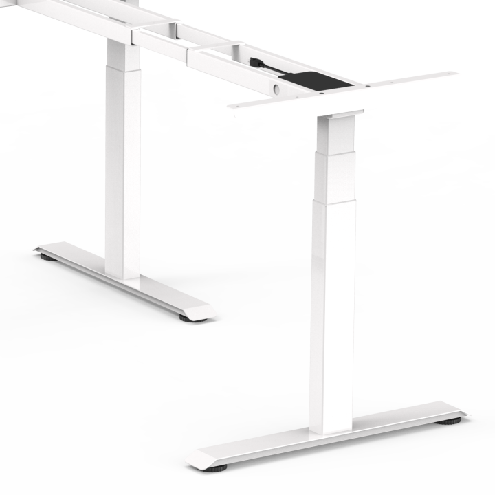 Bureau réglable en hauteur électrique sans dessus de table | Avec option de montage