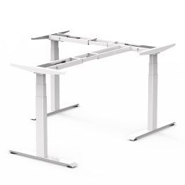 Bureau réglable en hauteur électrique sans dessus de table | Avec option de montage