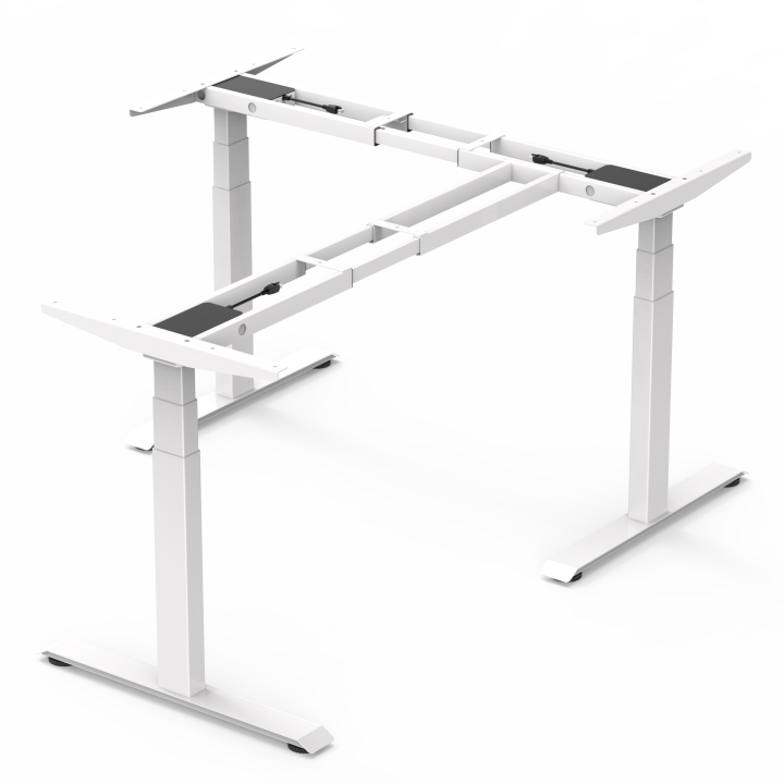 Bureau réglable en hauteur électrique sans dessus de table | Avec option de montage