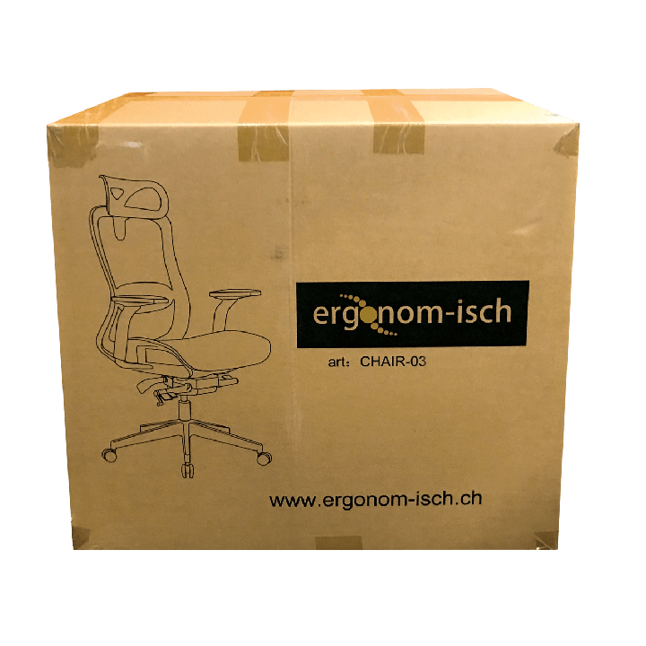 Stilvoller vollfarbiger crème Bürostuhl mit italienischem DONATI Mechanismus