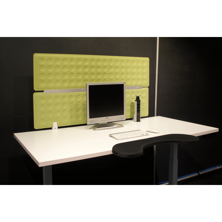 Trennwand 118x60cm lime für Schreibtisch