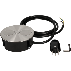 Socket unit for installation in a tabletop