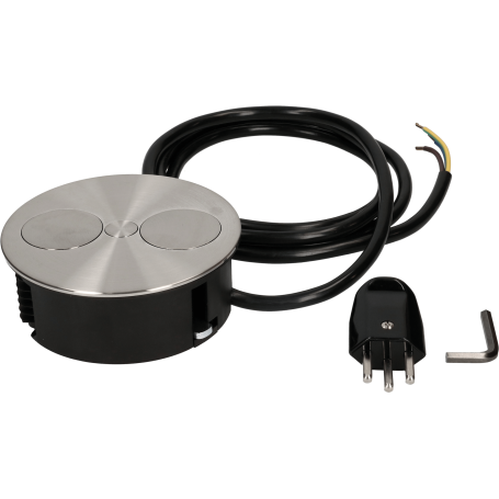 Socket unit for installation in a tabletop