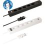 Power strip black or white