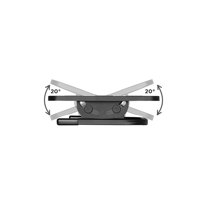 Repose pied bureau ergonomique réglable | ERGONOM-ISCH